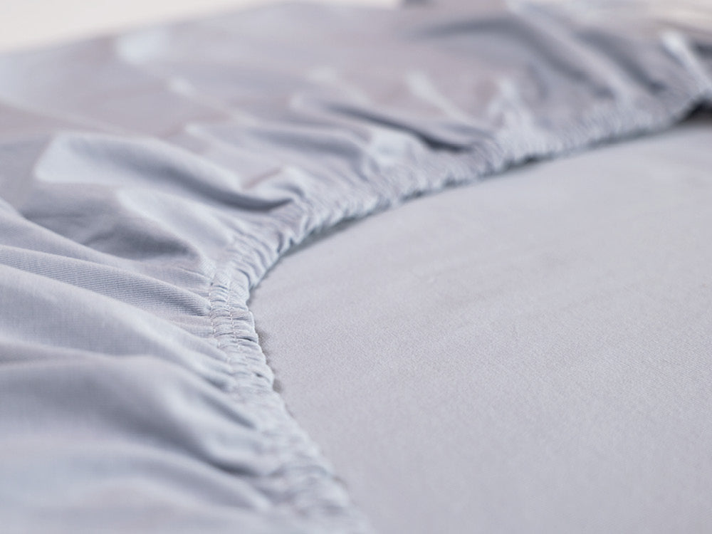 Premium Topper Spannbetttuch petrol 80-90 x 200 - 210 cm - Sale