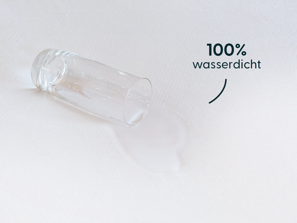 Gibt es wasserdichte Spannbettlaken zum Schutz meiner Matratze?