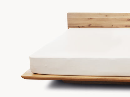 Deluxe Matratzen Spannbetttuch weiß 180 - 200 x 200 - 220 cm - Sale