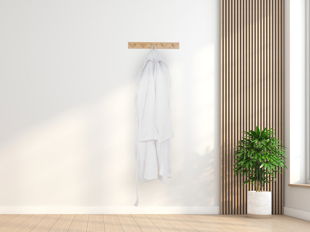 Premium Bademantel mit Schalkragen