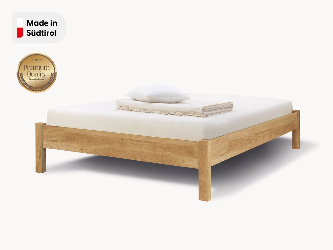 Massivholz-Bett ARVID - ohne Kopfteil