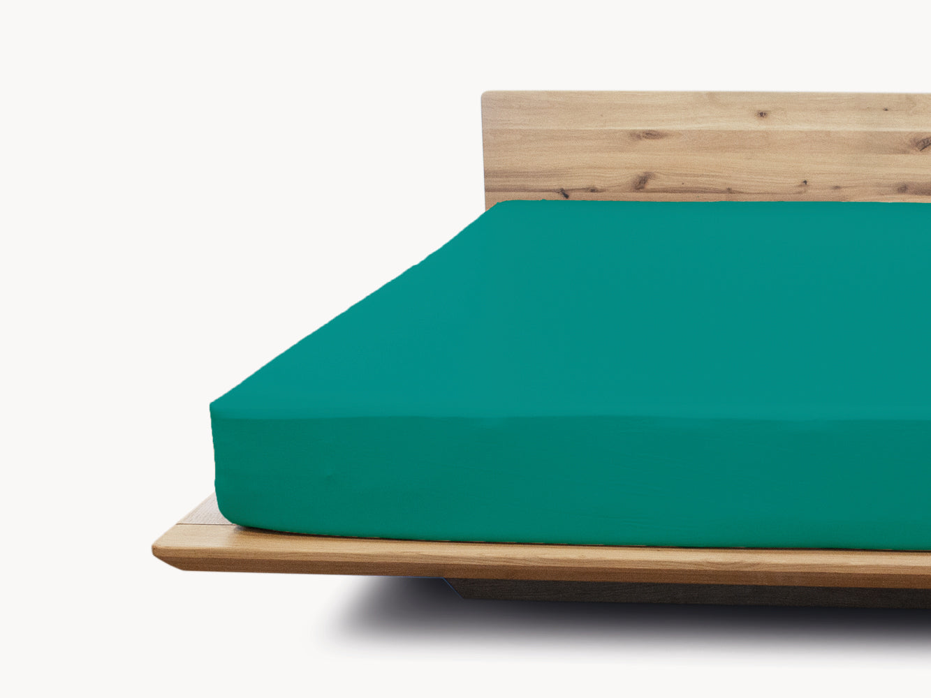 Premium Matratzen Spannbetttuch smaragd 180 - 200 x 200 - 220 cm - Sale