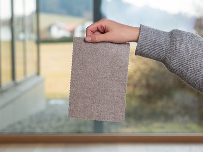 Stoffmuster Massivholz-Betten