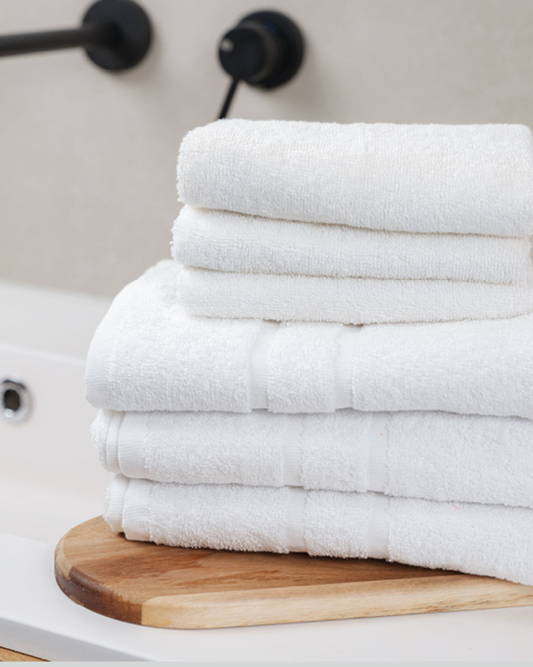 Das BASIC Handtuch 4er Set