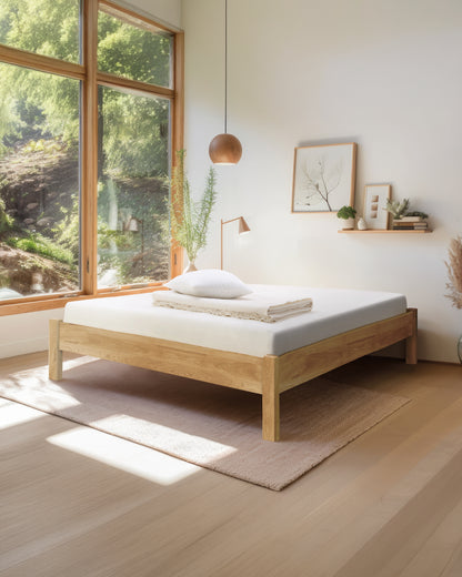 Massivholz-Bett ARVID - ohne Kopfteil