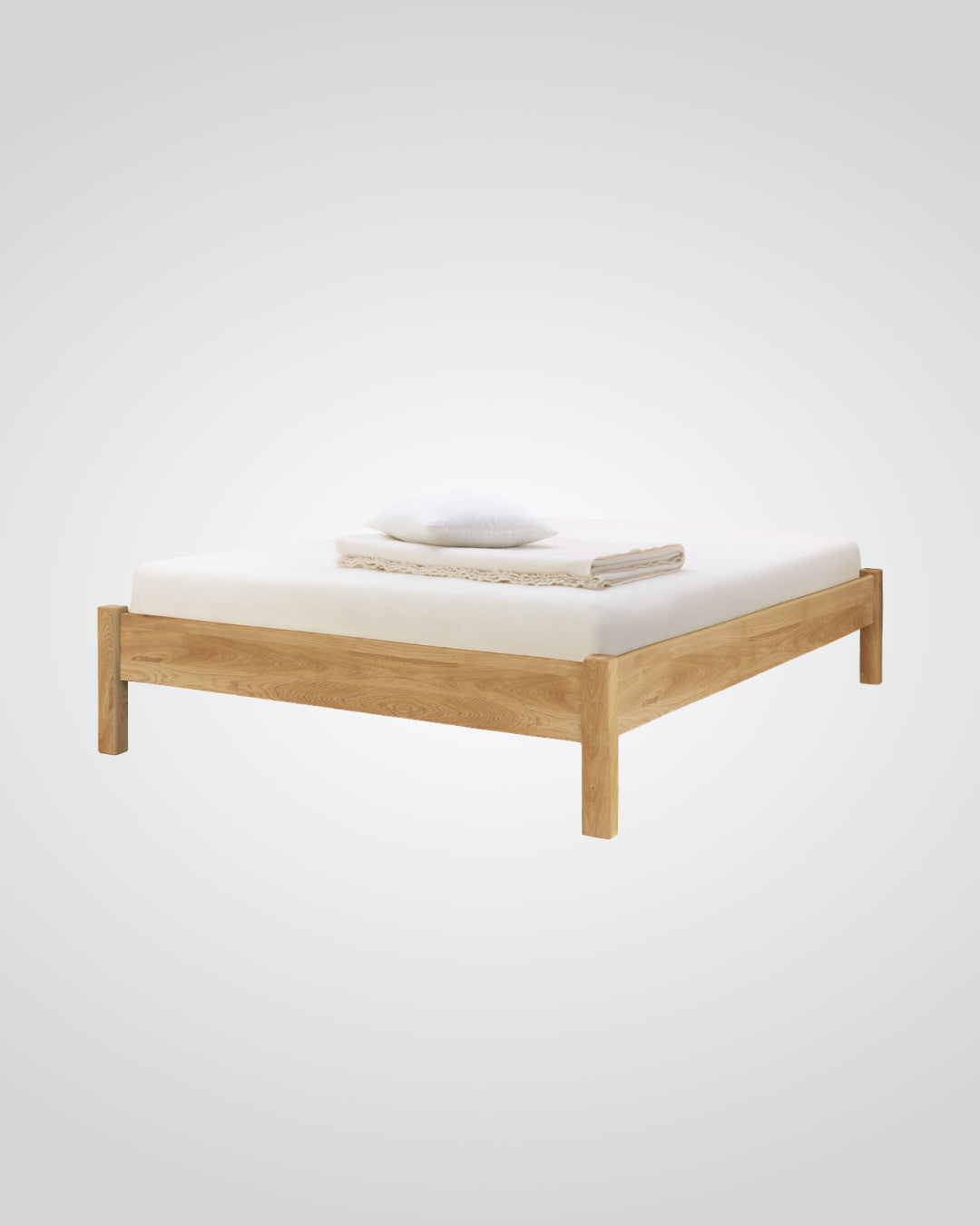 Massivholz-Bett ARVID - ohne Kopfteil