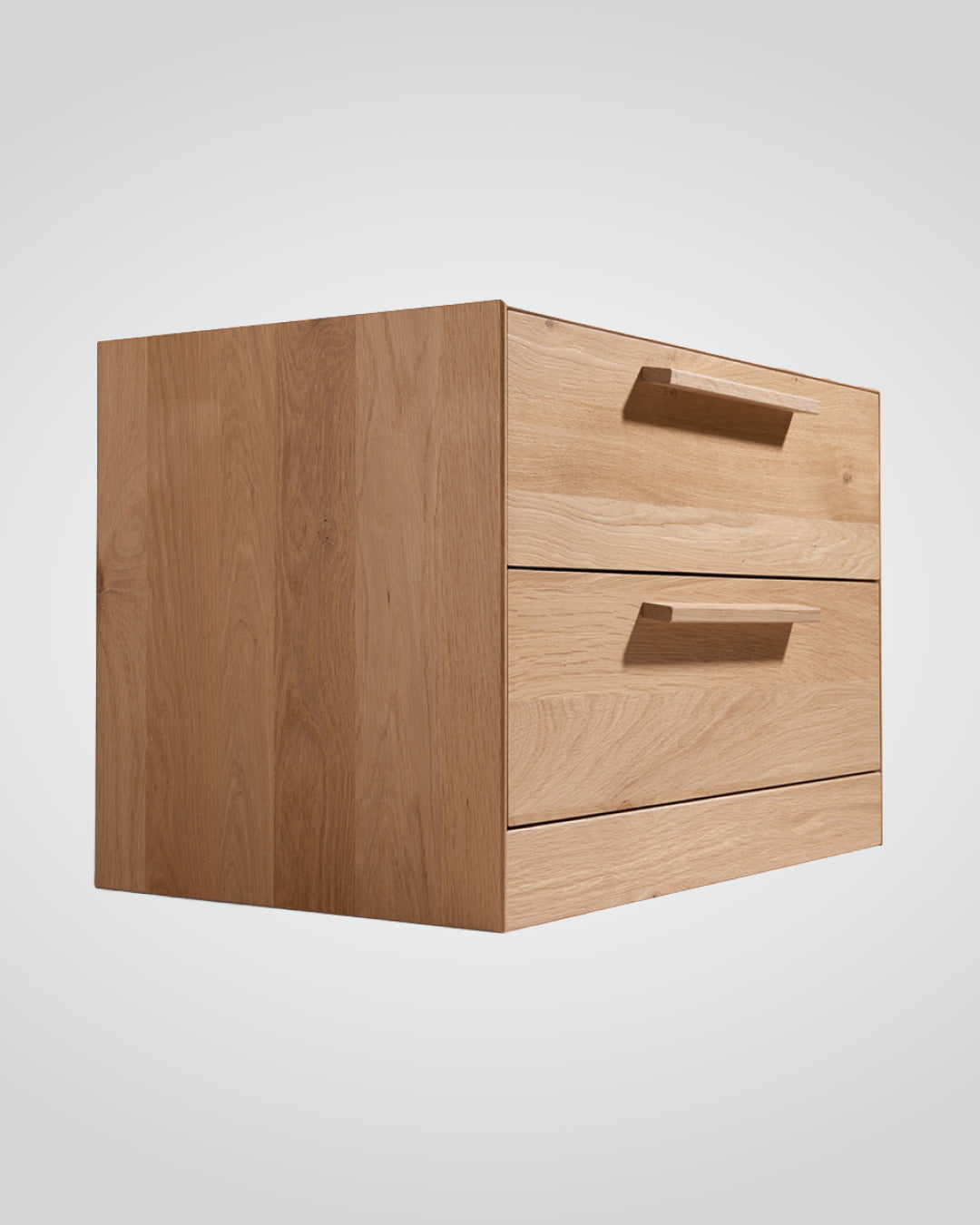 Nachtkästchen mit zwei Schubladen NALANI